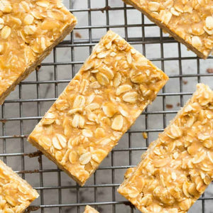 3 Ingredient Peanut Butter Granola Bars (No bake!)