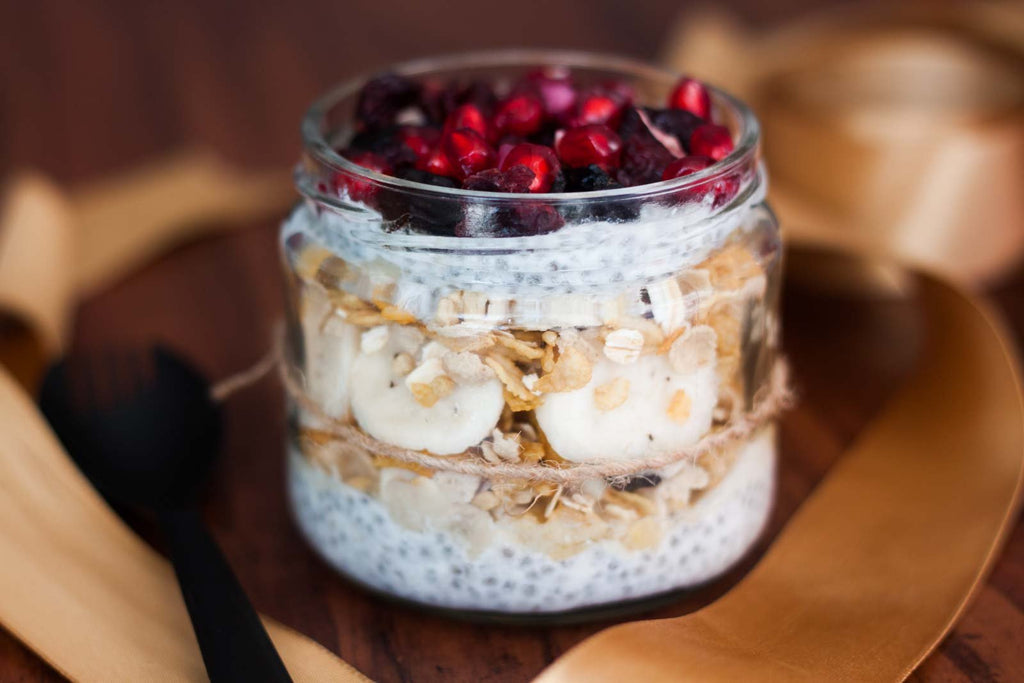 Muesli Chia Seed and Dry Fruit Jar Recipe